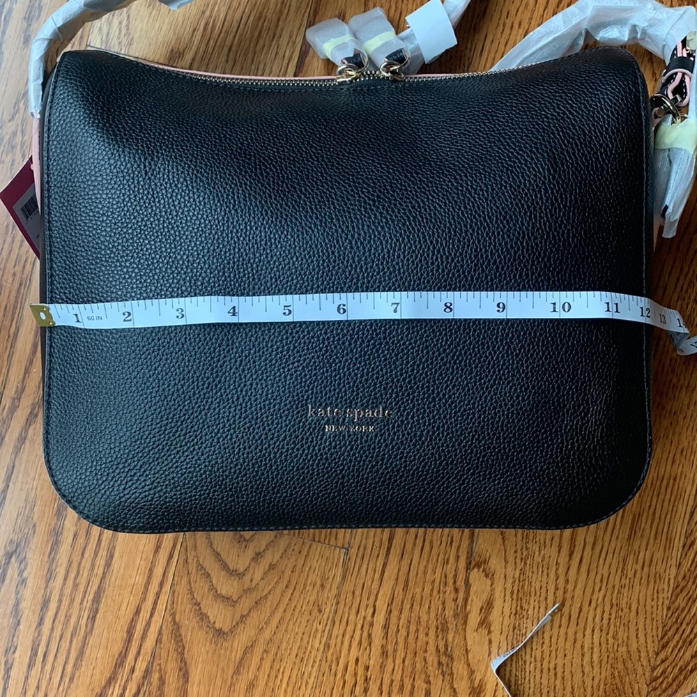 NWT Kate Spade black anyway medium shoulder bag. - Picture 9 of 10